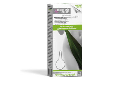 Світлина Фітокомплекс для інтимної гігієни протизапальний ТМ "Жіночий лікар" чай трав"яний фільтр-пакет 4 г №10